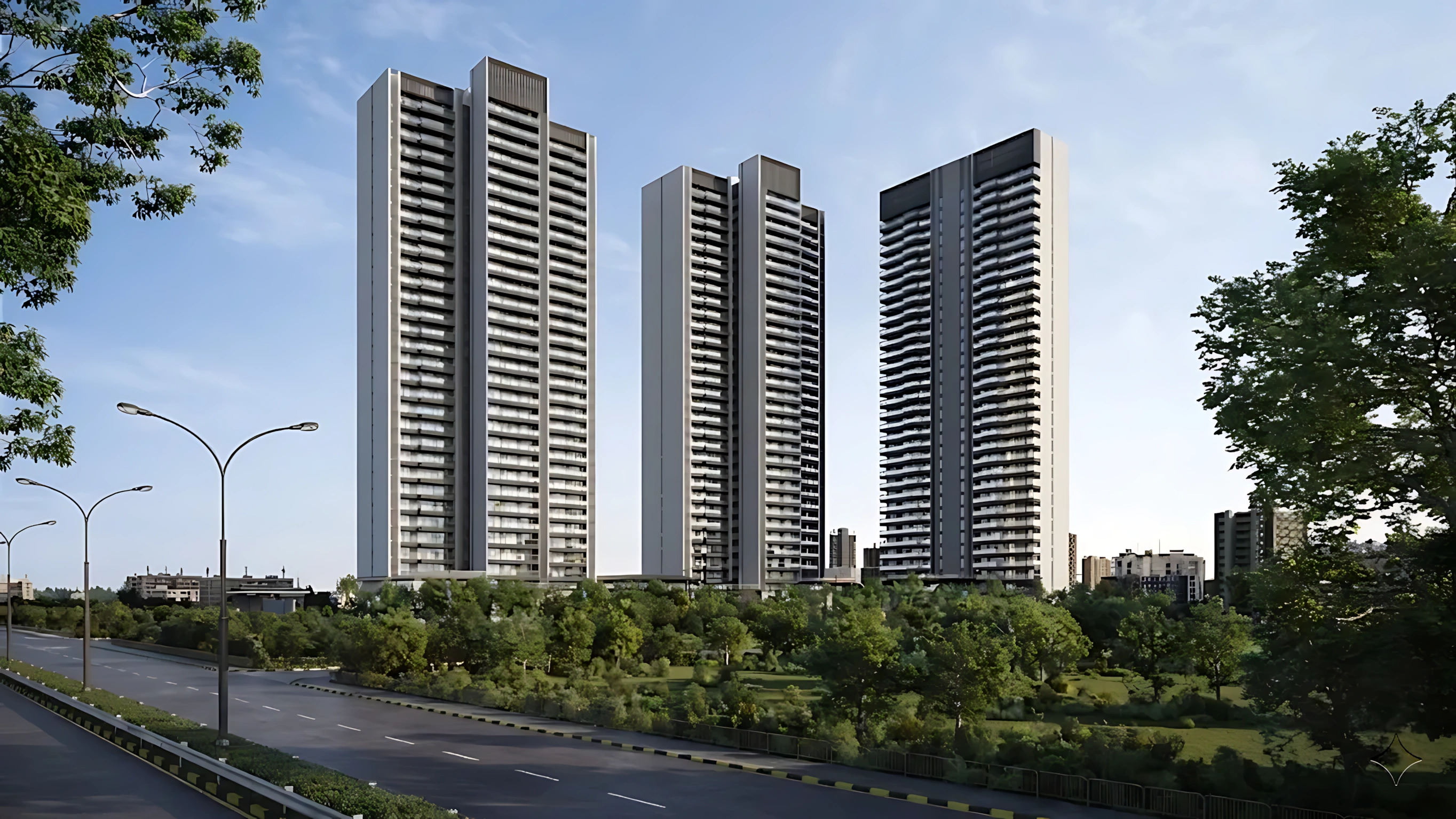 Premium residences with contemporary architecture and skyline views at Godrej Miraya Gurgaon