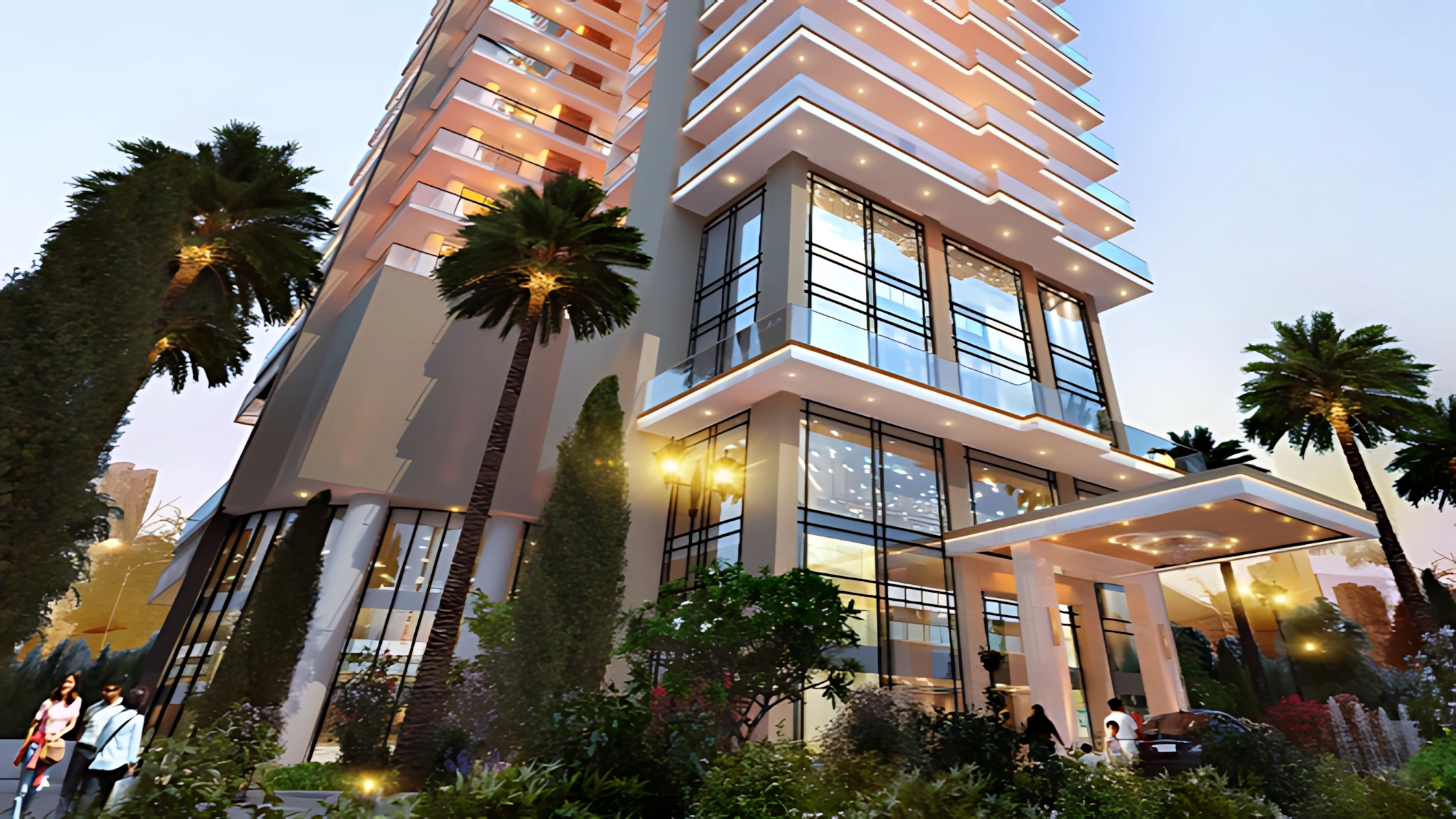 Ultra-luxury residential towers with premium amenities and skyline views in Gurgaon